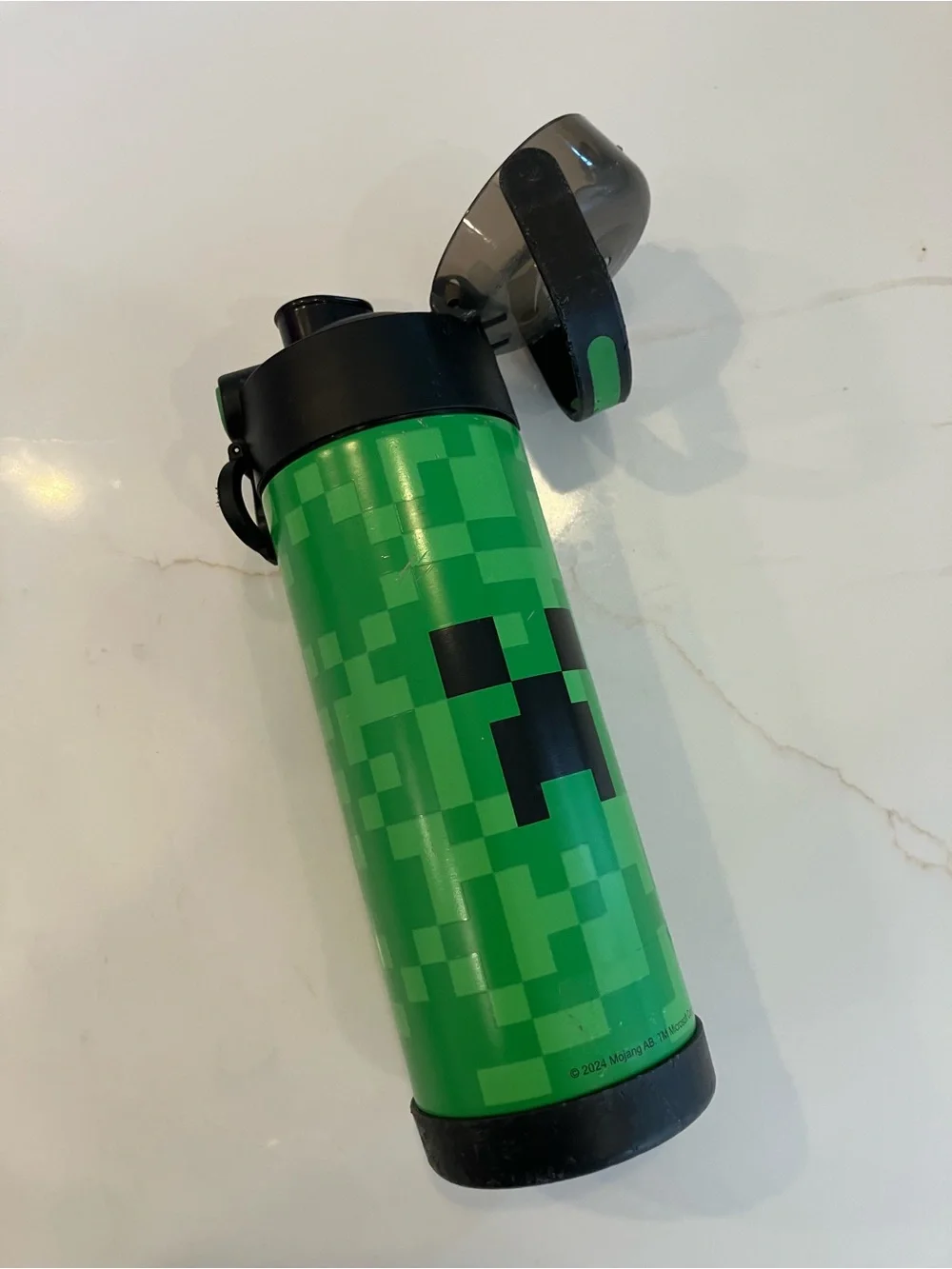 $6 or FREE w/purchase Thermos Minecraft Kids Water Bottle with Flip Lid